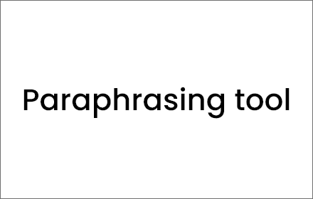 Paraphrasing Tool small promo image