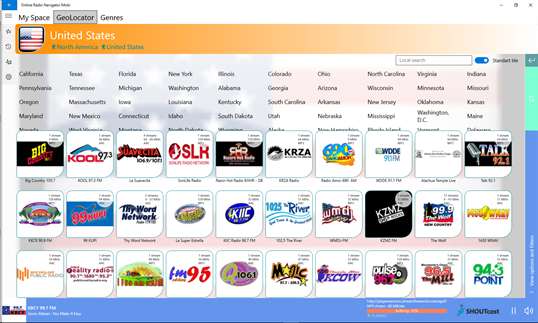 Online Radio Navigator Mobi screenshot 3