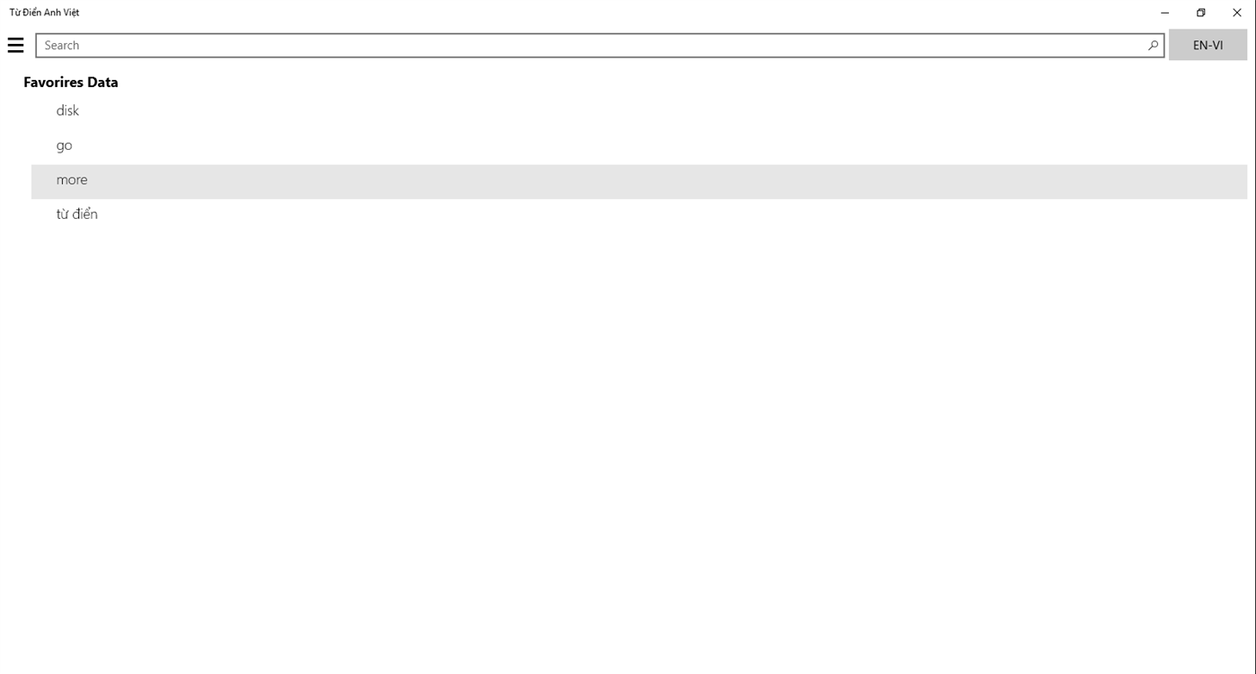 #6. Tu Dien Anh Viet , Viet Anh (Windows) Podle: AppFeee