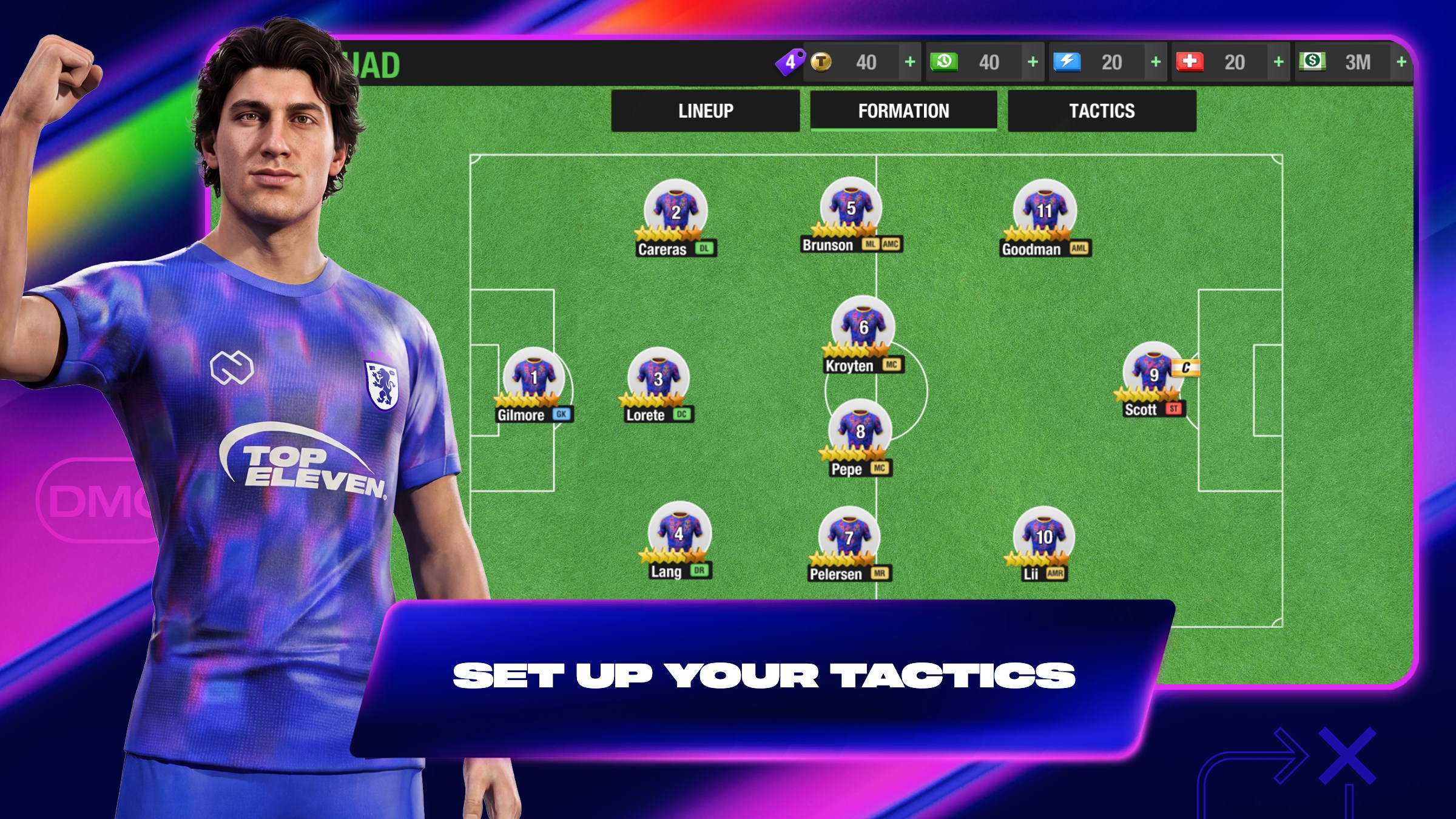 Top Eleven Be a Soccer Manager screenshot