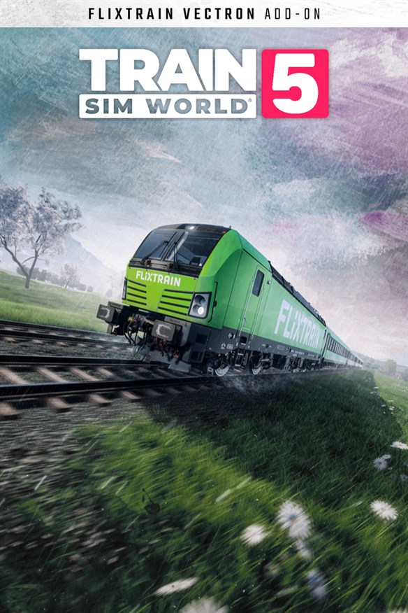 Train Sim World 5: Flixtrain BR 193 Vectron Xbox Series X|S and Xbox One cover art
