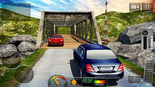 Offroad Hill Limo Driving 3D screenshot 4