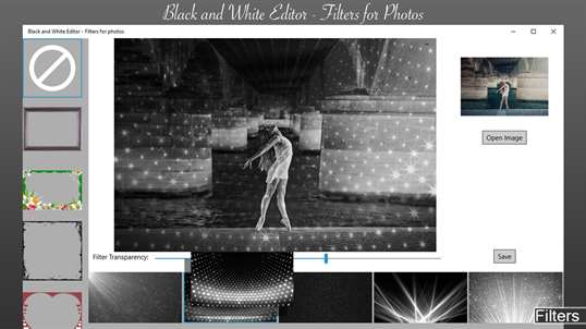 Black and White Editor - Filters for photos screenshot 1