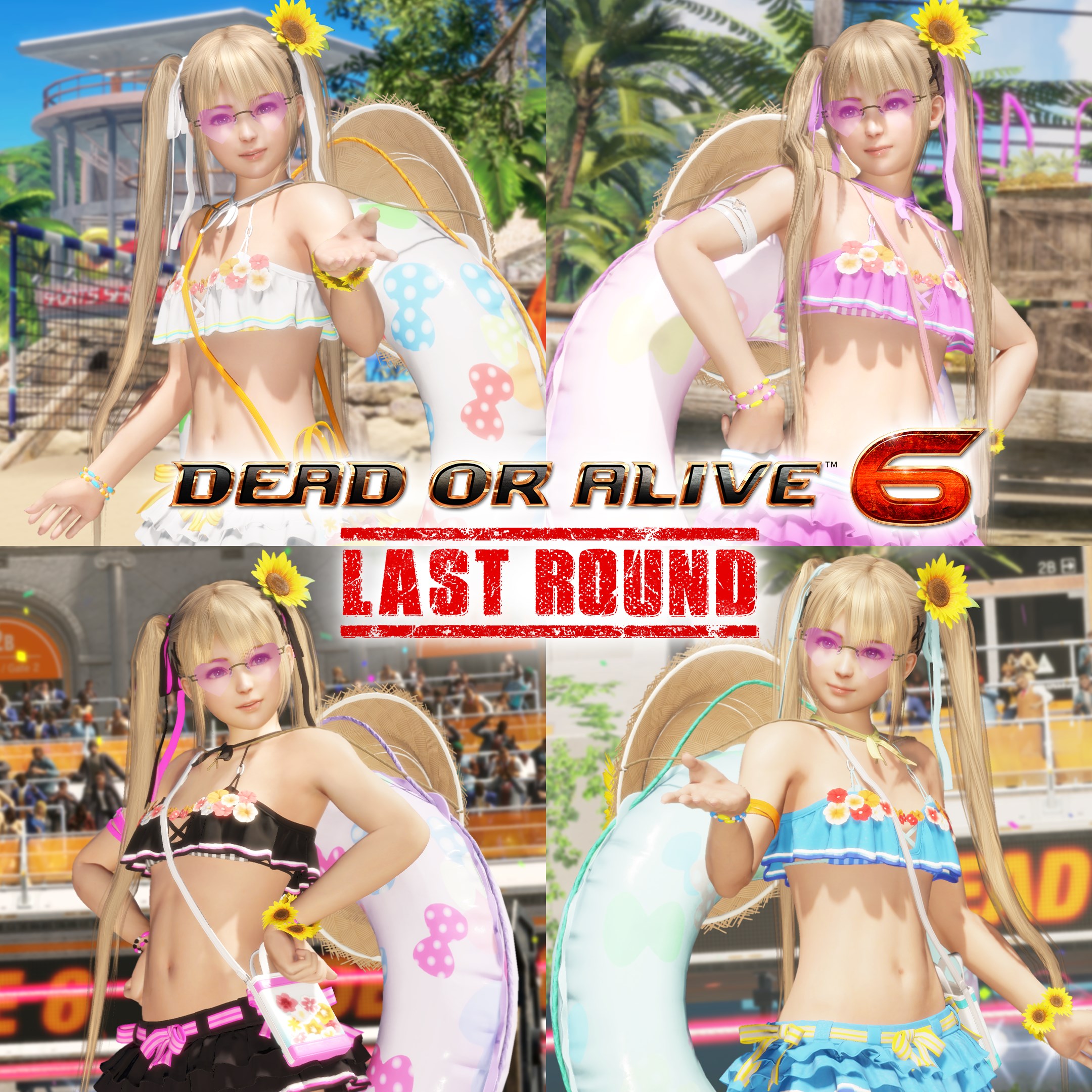 DOA6LR Marie Rose Wicked Lil' Sunflower Bundle