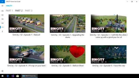 SIMCITY Game User Guide Screenshots 1