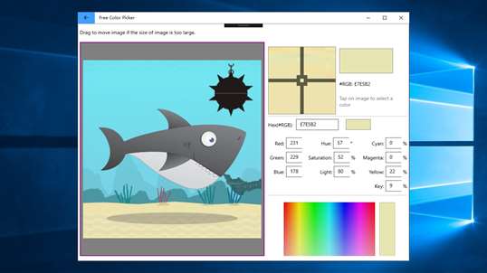 Free Color Picker: color picker from screen, html color picker, hex color picker screenshot 3