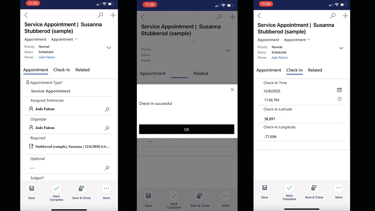 Snapshot 2 of ACE Business Management App for D365 CE
