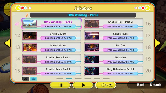 PAC-MAN WORLD Re-PAC - Jukebox screenshot 4