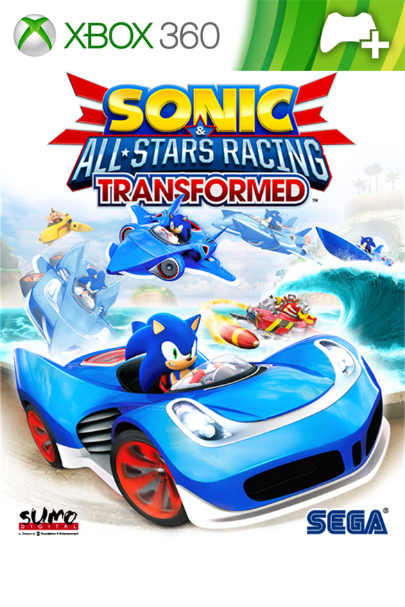 Metal Sonic & Outrun DLC Xbox Series X|S and Xbox One cover art