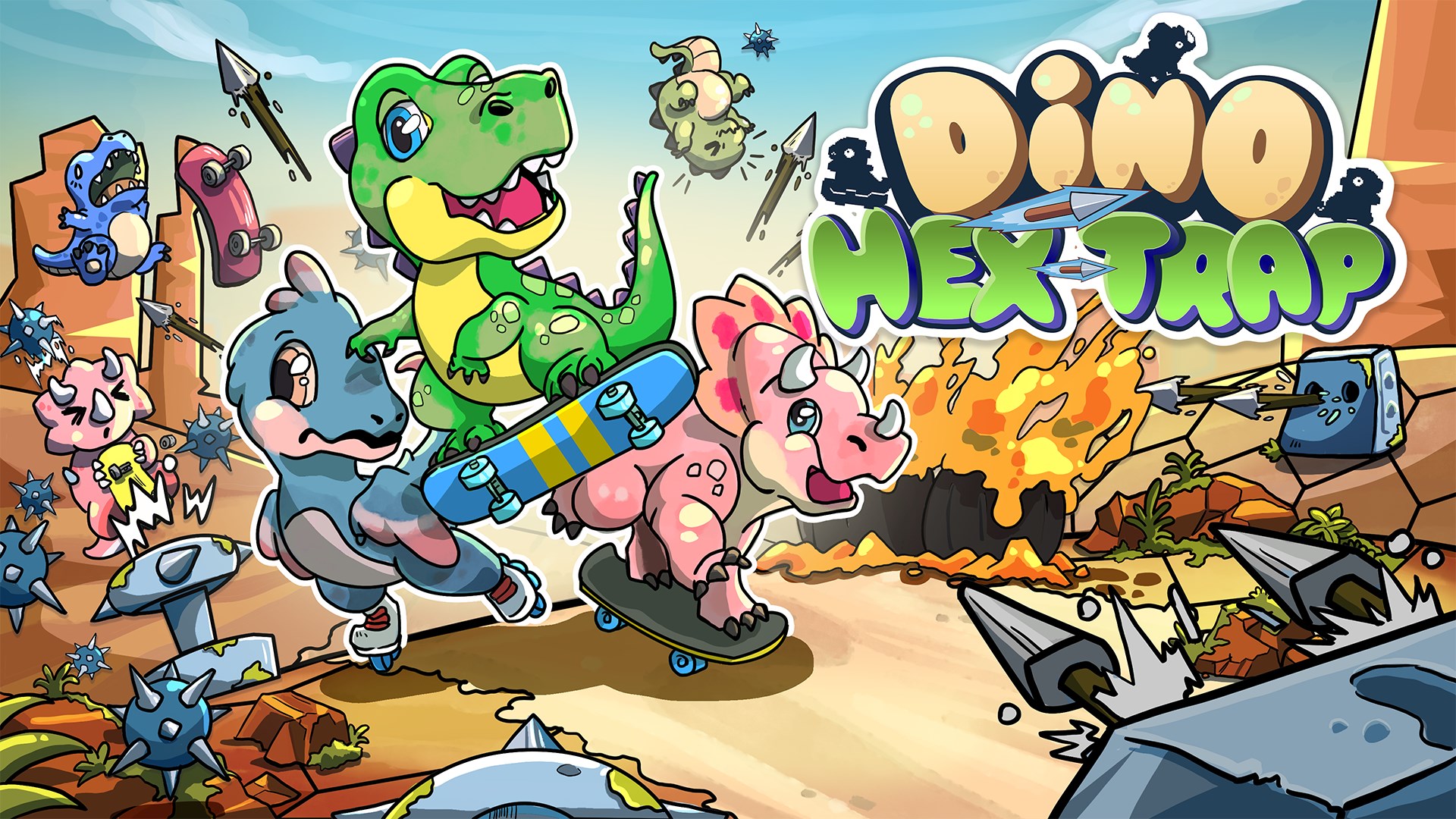 Dino Hex Trap (Xbox Series) — трейлер