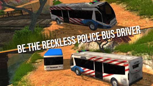 Police Bus Hill Climb - Cops Pick & Drop Duty Sim screenshot 2