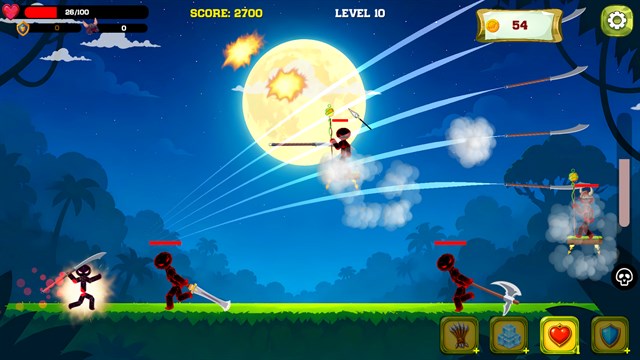 The Stickman Stick War screenshot 1