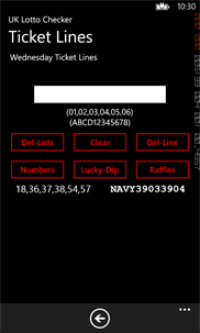 UK Lotto Checker screenshot 2