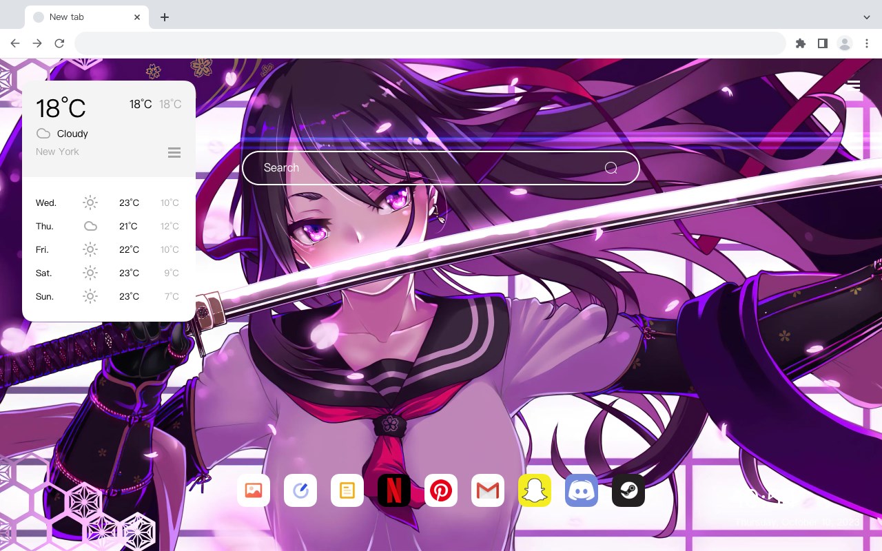Student beauty anime 4K wallpaper HomePage