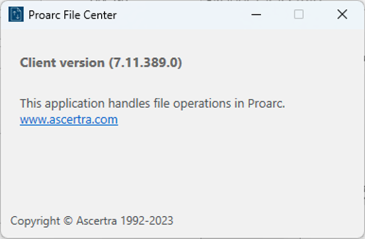 Proarc File Center - PC - (Windows)