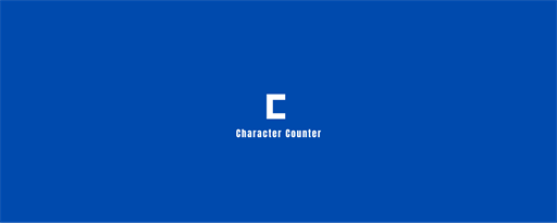 character Counter marquee promo image