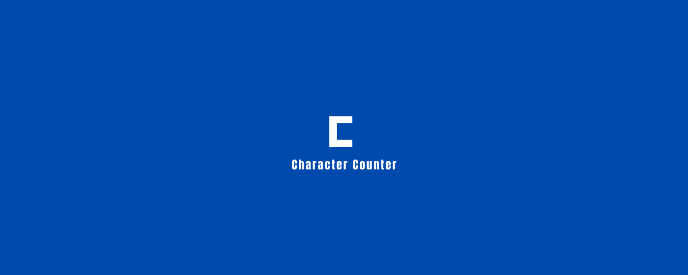 character Counter