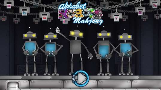 Alphabet Robots Mahjong Free screenshot 1