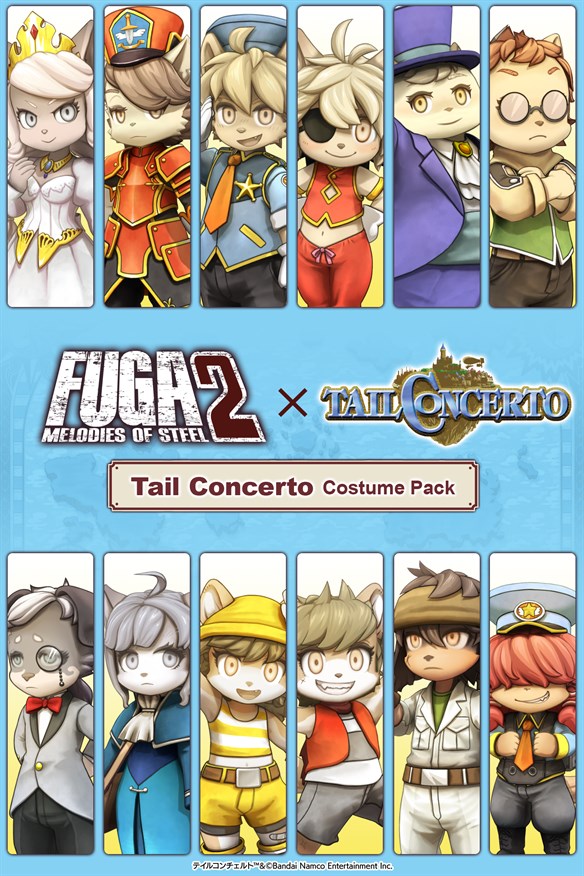 Fuga: Melodies of Steel 2 - Tail Concerto Costume Pack Xbox Series X|S and Xbox One cover art