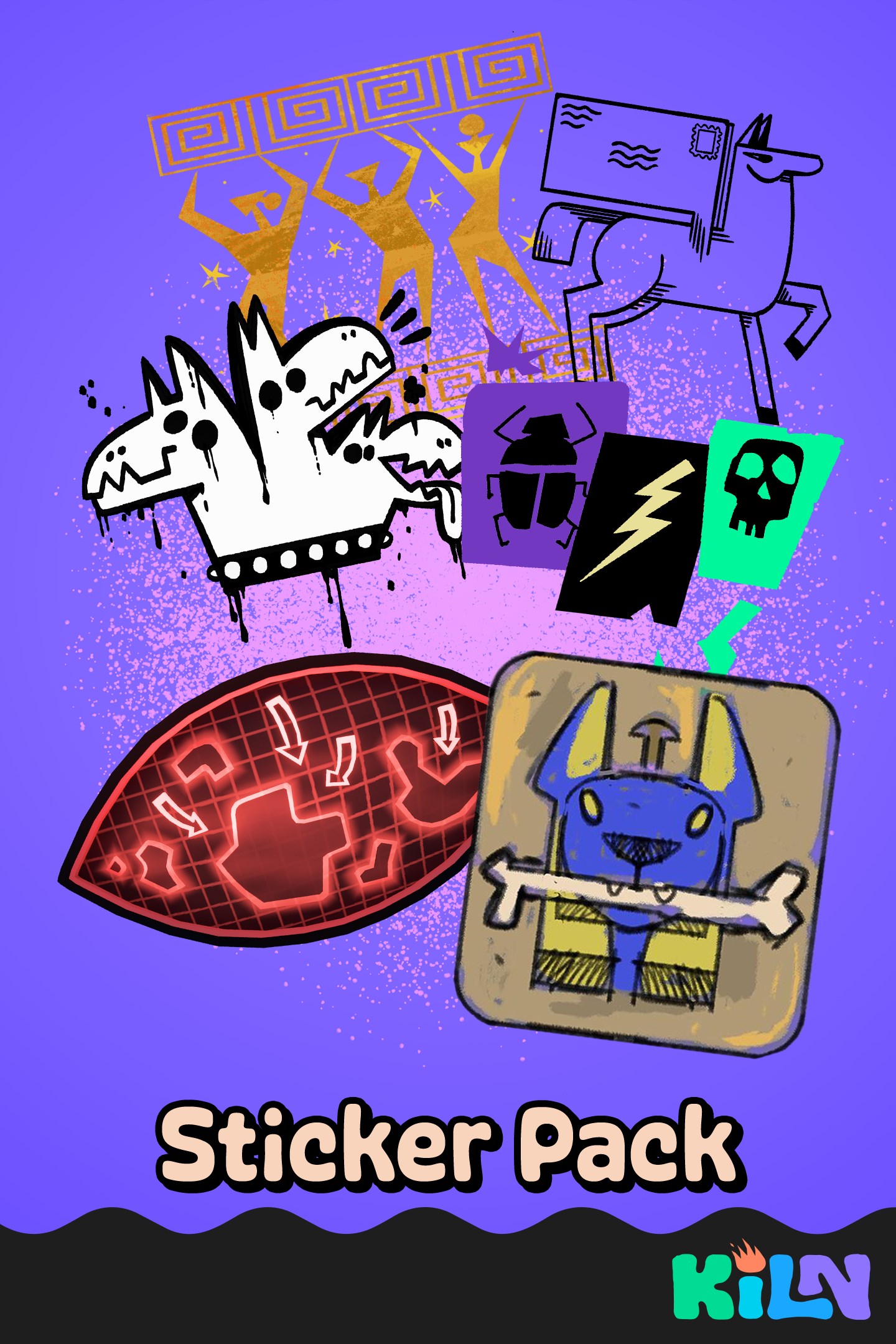 Pegatinas y Stickers de Anubis - Acabado Premium Garantizado