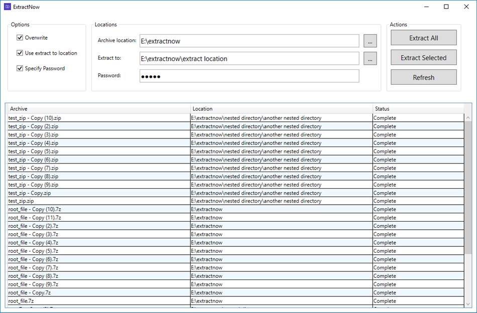 ExtractNow (Windows) 由: Software Goodiebag