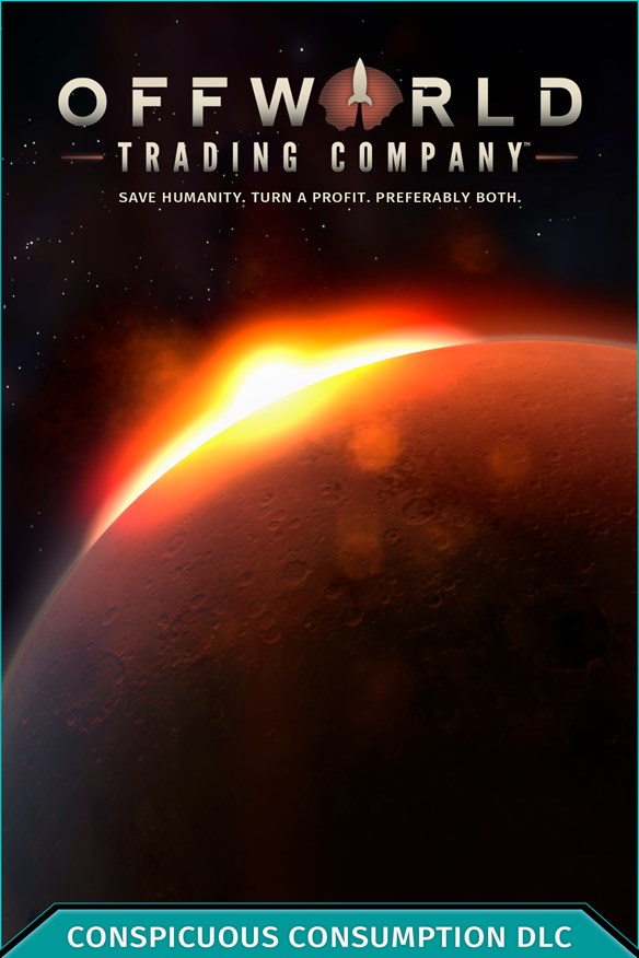 Offworld Trading Company - Conspicuous Consumption Xbox Series X|S and Xbox One cover art