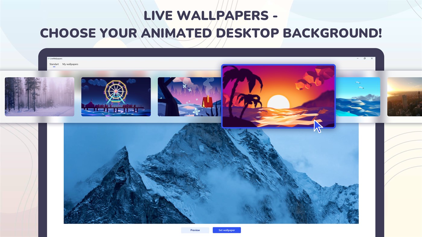 Live Wallpapers - Desktop Backgrounds by Everyday Tools LLC - (Windows  Apps) — AppAgg