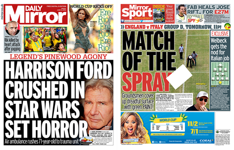 The Mirror - FREE Every Weekday Screenshots 1