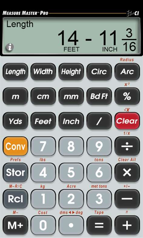 MM Pro Calc Screenshots 1