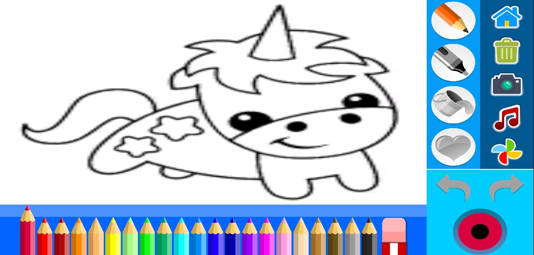 【图】Unicorn Coloring Book(截图3)