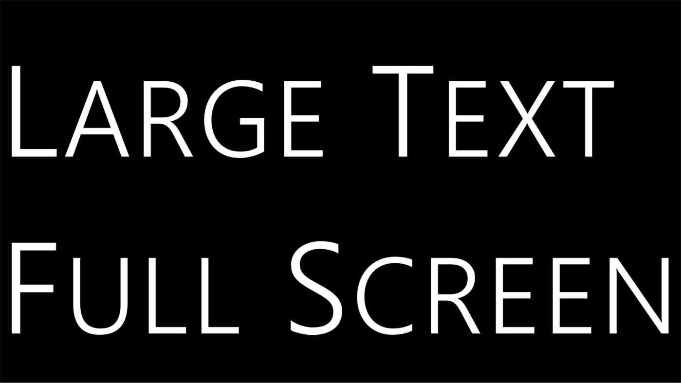 #2. Shout Text (Windows) 由: David Risney