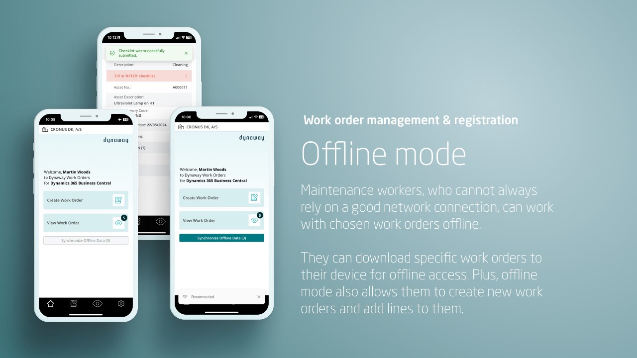Snapshot 3 of Dynaway Work Orders