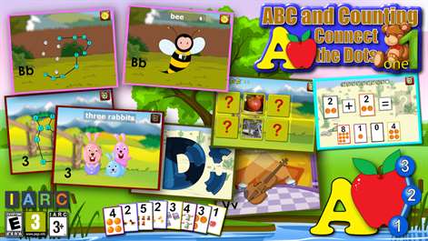Kids ABC and Counting Join and Connect the Dot Alphabet Puzzle game Screenshots 1
