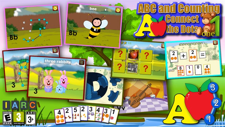 ABC and Counting Dot Puzzles - PC - (Windows)
