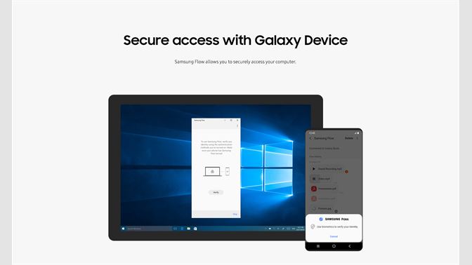 34 Best Images Samsung Flow App Windows 10 : How To Unlock A Windows 10 Pc With A Samsung Galaxy S8 Or Galaxy Note 8 Windows Central