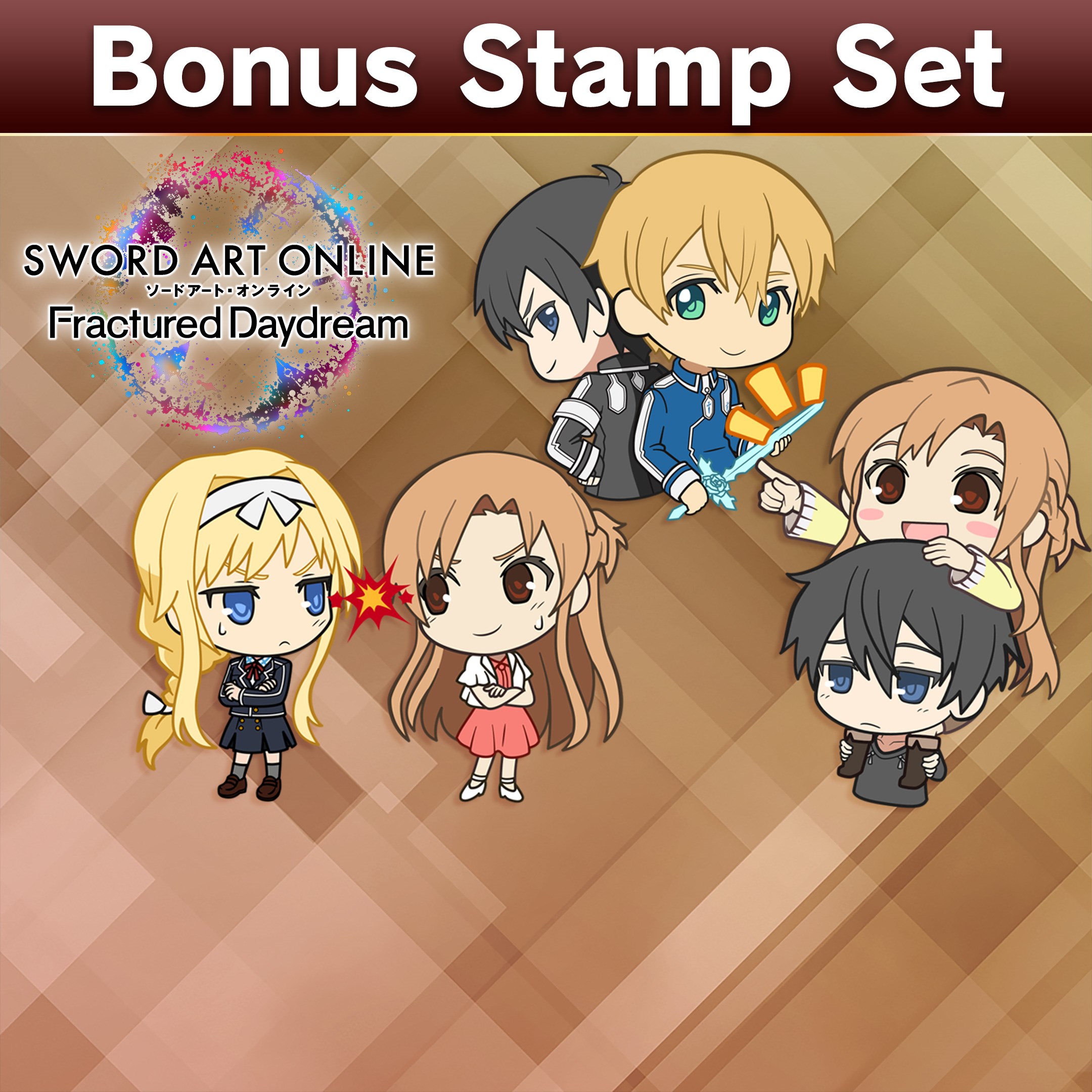 SWORD ART ONLINE Fractured Daydream - Bonus Stamp Set