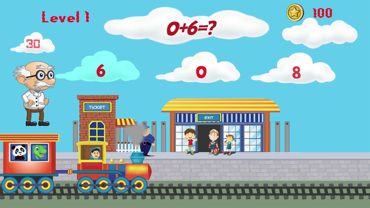 #4. Math Fun : Remastered Demo (Xbox) By: Yash Future Tech Solutions Pvt Ltd