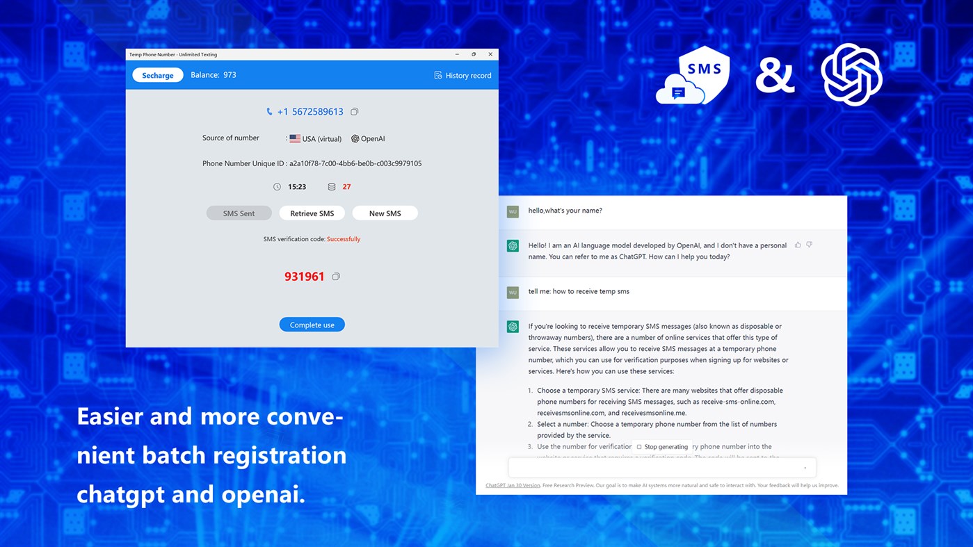 #1. Temp Phone Number - Unlimited Texting (Windows) 作者: SecurityDevelopment