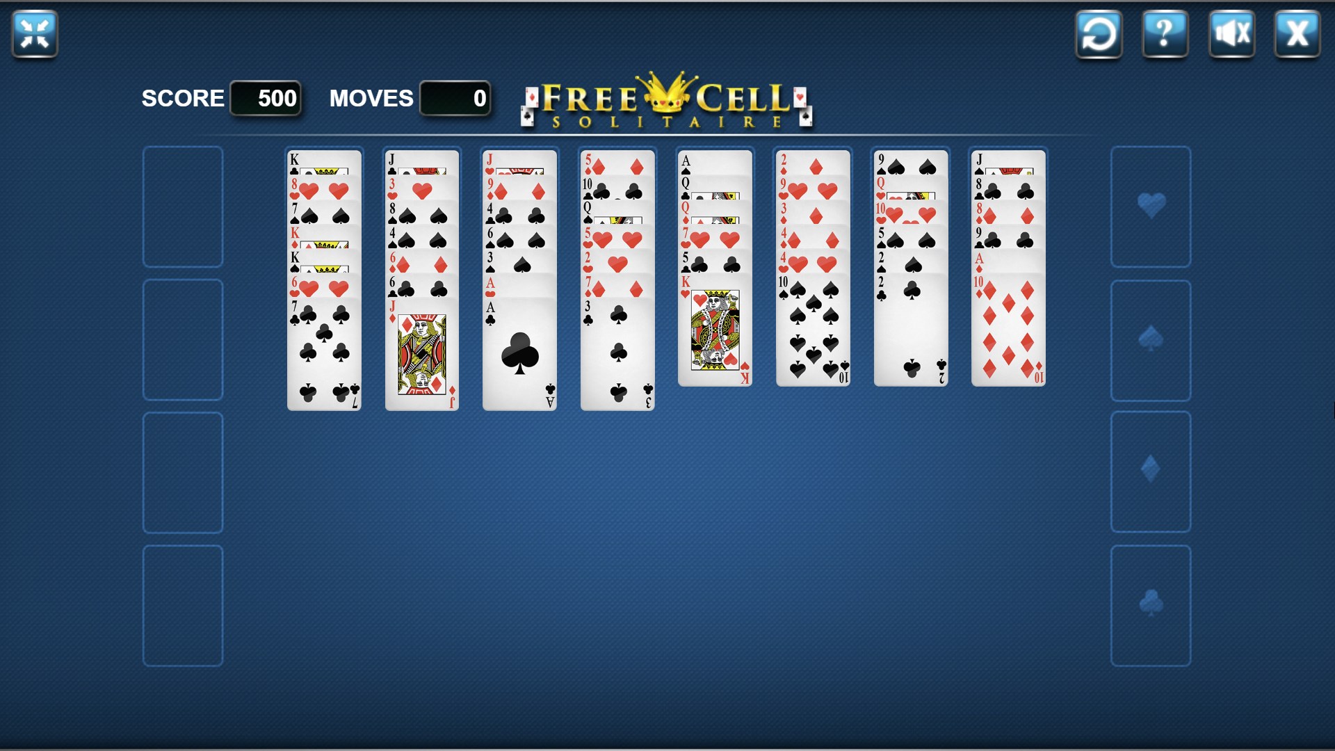 Captura 3 FreeCell Solitaire Card Game windows