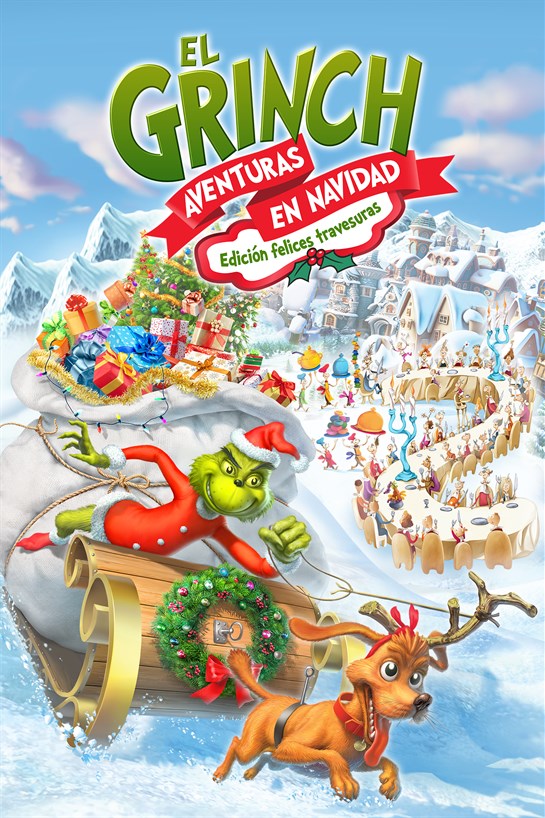 Toma de caja de El Grinch: Aventuras en Navidad - Edición felices travesuras