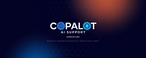 Copalot AI Support marquee promo image