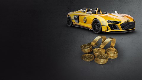 Audi R8 Spyder 迎新組合包（+220,000 點 Crew 點數）——《飆酷車神：動力慶典》