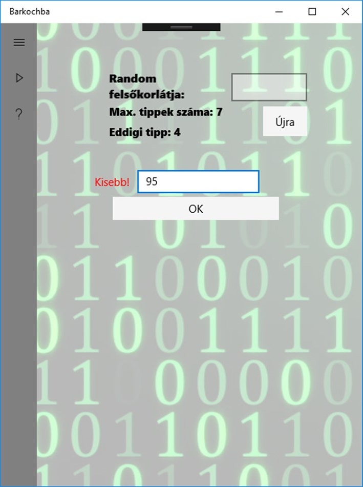 Barkochba Binary Search (Windows) Podle: Arpi
