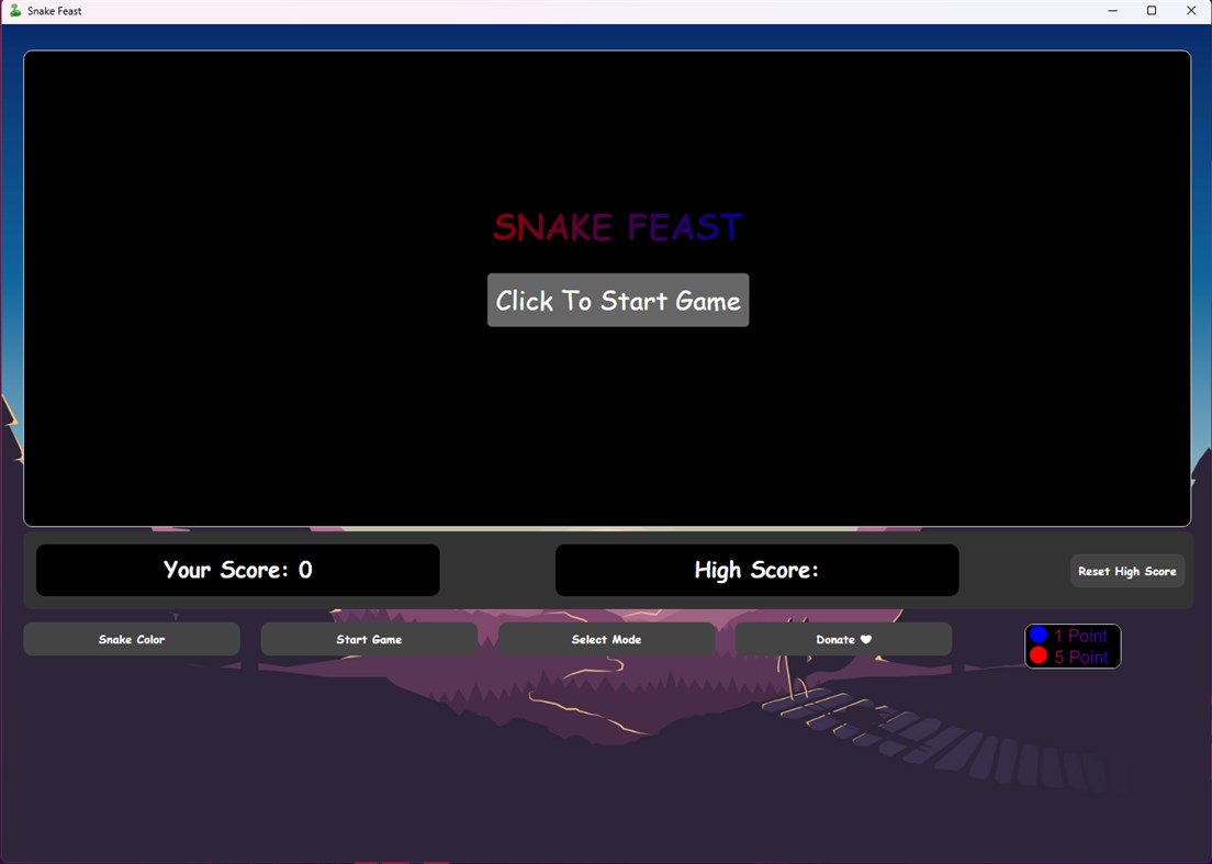 #1. Snake Feast (Windows) Podle: Raghul-tech