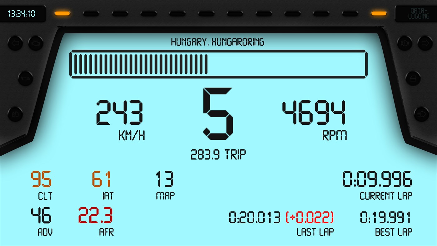 #5. RealDash (Windows) Tekijänä: Napko