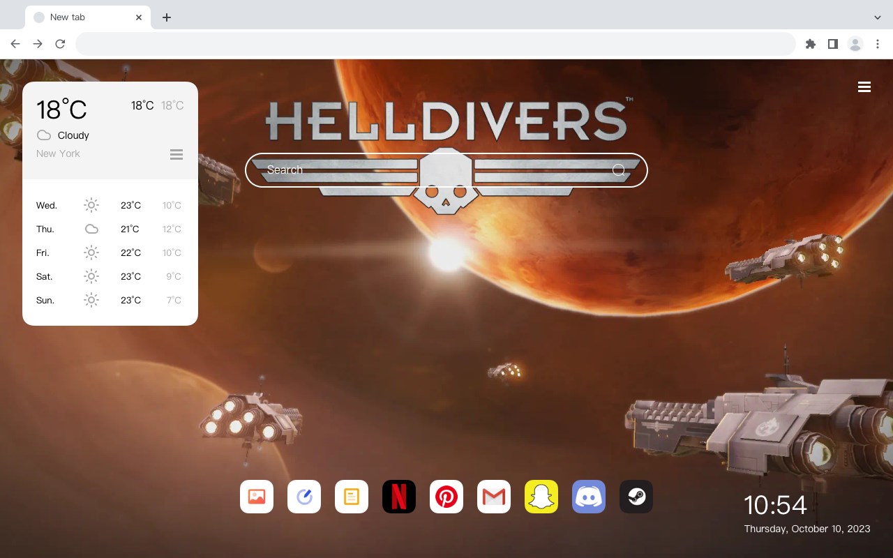 Helldivers 2 themed 4K wallpaper HomePage