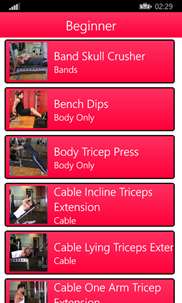 The Total Gym Triceps Workout screenshot 2