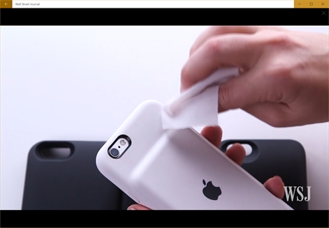 The Wall Street Journal. Screenshot