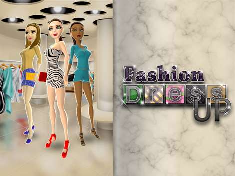 Fashion Dress Up – 3D Game for Girls Screenshots 1