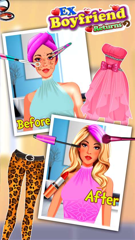 Ex Boyfriend Returns - Cute Fun Dating Game Screenshots 2